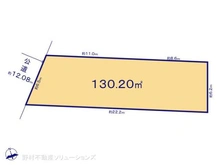 【神奈川県/横浜市戸塚区名瀬町】横浜市戸塚区名瀬町 土地 区画図