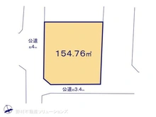 【神奈川県/横浜市泉区中田南】横浜市泉区中田南4丁目 土地 区画図