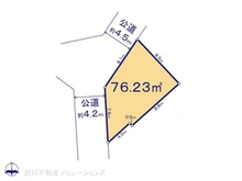 【神奈川県/横浜市泉区下和泉】横浜市泉区下和泉2丁目 土地 区画図
