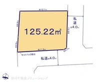 【神奈川県/横浜市泉区中田西】横浜市泉区中田西2丁目 土地 区画図
