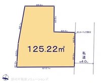 【神奈川県/横浜市泉区中田西】横浜市泉区中田西2丁目 土地 区画図