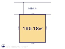 【神奈川県/横浜市戸塚区鳥が丘】横浜市戸塚区鳥が丘 土地 区画図