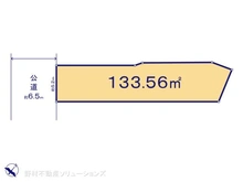 【神奈川県/横浜市港南区上永谷】横浜市港南区上永谷5丁目 土地 区画図