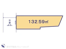 【神奈川県/横浜市港南区上永谷】横浜市港南区上永谷5丁目 土地 区画図