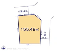 【神奈川県/横浜市青葉区奈良町】横浜市青葉区奈良町 土地 区画図
