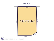 【神奈川県/横浜市青葉区桜台】横浜市青葉区桜台 土地 区画図
