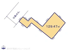 【神奈川県/横浜市緑区鴨居】横浜市緑区鴨居3丁目 土地 区画図