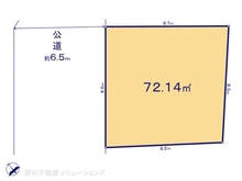 【神奈川県/横浜市青葉区千草台】横浜市青葉区千草台 土地 区画図