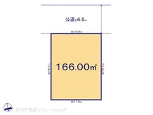 【神奈川県/横浜市青葉区柿の木台】横浜市青葉区柿の木台 土地 区画図