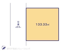 【神奈川県/横浜市緑区鴨居】横浜市緑区鴨居6丁目 土地 区画図