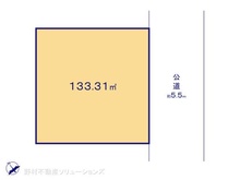 【神奈川県/横浜市緑区鴨居】横浜市緑区鴨居6丁目 土地 区画図