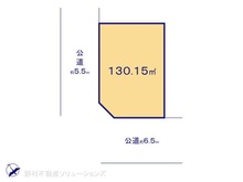 【神奈川県/横浜市緑区鴨居】横浜市緑区鴨居6丁目 土地 区画図