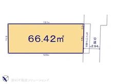 【千葉県/市川市本行徳】市川市本行徳 土地 区画図