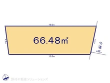 【千葉県/市川市広尾】市川市広尾2丁目 土地 区画図