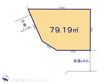 【東京都/江戸川区篠崎町】江戸川区篠崎町3丁目 土地 区画図