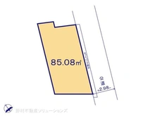 【千葉県/市川市八幡】市川市八幡6丁目 土地 区画図