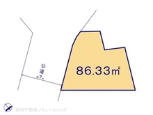 【千葉県/市川市八幡】市川市八幡6丁目 土地 区画図