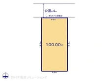 【千葉県/市川市伊勢宿】市川市伊勢宿 土地 区画図