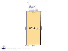 【千葉県/市川市伊勢宿】市川市伊勢宿 土地 区画図