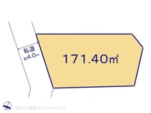 【東京都/練馬区北町】練馬区北町5丁目 土地 区画図