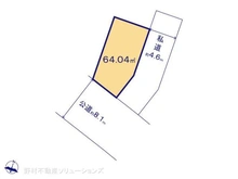 【東京都/板橋区中台】板橋区中台1丁目 土地 区画図