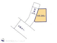 【東京都/板橋区中台】板橋区中台1丁目 土地 区画図