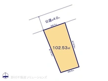 【東京都/練馬区北町】練馬区北町8丁目 土地 区画図