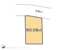 【埼玉県/朝霞市仲町】朝霞市仲町1丁目 土地 区画図