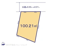【埼玉県/志木市柏町】志木市柏町1丁目 土地 区画図
