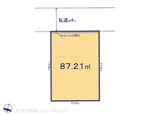 【東京都/板橋区徳丸】板橋区徳丸6丁目 土地 区画図