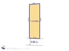 【東京都/板橋区西台】板橋区西台2丁目 土地 区画図