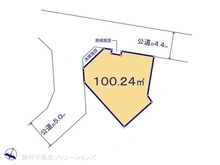 【埼玉県/和光市下新倉】和光市下新倉4丁目 土地 区画図