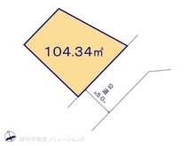 【埼玉県/朝霞市三原】朝霞市三原5丁目 土地 区画図