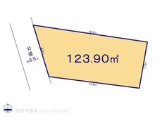 【神奈川県/川崎市幸区北加瀬】川崎市幸区北加瀬2丁目 土地 区画図