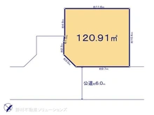 【東京都/国分寺市戸倉】国分寺市戸倉4丁目 土地 区画図