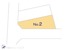 【東京都/東大和市向原】東大和市向原4丁目 土地 図面と異なる場合は現況を優先
