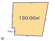 【東京都/東大和市狭山】東大和市狭山4丁目 土地 区画図