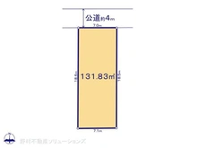 【東京都/国分寺市富士本】国分寺市富士本1丁目 土地 区画図