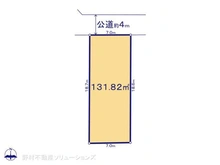 【東京都/国分寺市富士本】国分寺市富士本1丁目 土地 区画図
