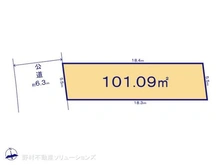 【東京都/国分寺市東恋ヶ窪】国分寺市東恋ヶ窪2丁目 土地 区画図