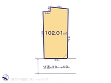 【東京都/国分寺市東戸倉】国分寺市東戸倉2丁目 土地 区画図