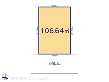 【東京都/小平市小川町】小平市小川町1丁目 土地 区画図