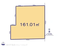 【東京都/国立市北】国立市北3丁目 土地 区画図