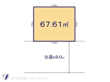 【東京都/葛飾区金町】葛飾区金町2丁目 土地 区画図