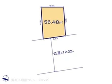 【東京都/葛飾区新宿】葛飾区新宿1丁目 土地 区画図