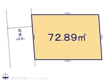 【東京都/足立区青井】足立区青井3丁目 土地 区画図