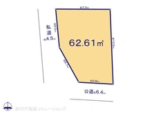 【千葉県/浦安市当代島】浦安市当代島1丁目 土地 区画図