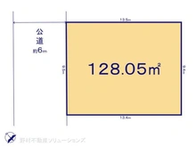 【千葉県/浦安市入船】浦安市入船4丁目 土地 区画図