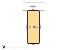 【千葉県/浦安市今川】浦安市今川4丁目 土地 区画図
