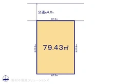 【東京都/江戸川区一之江】江戸川区一之江6丁目 土地 区画図